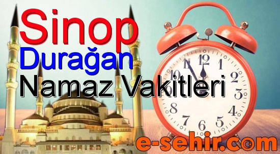 durağan ezan vakti