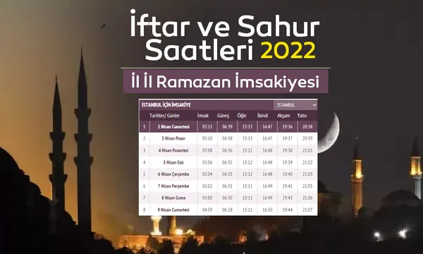 iftar saati