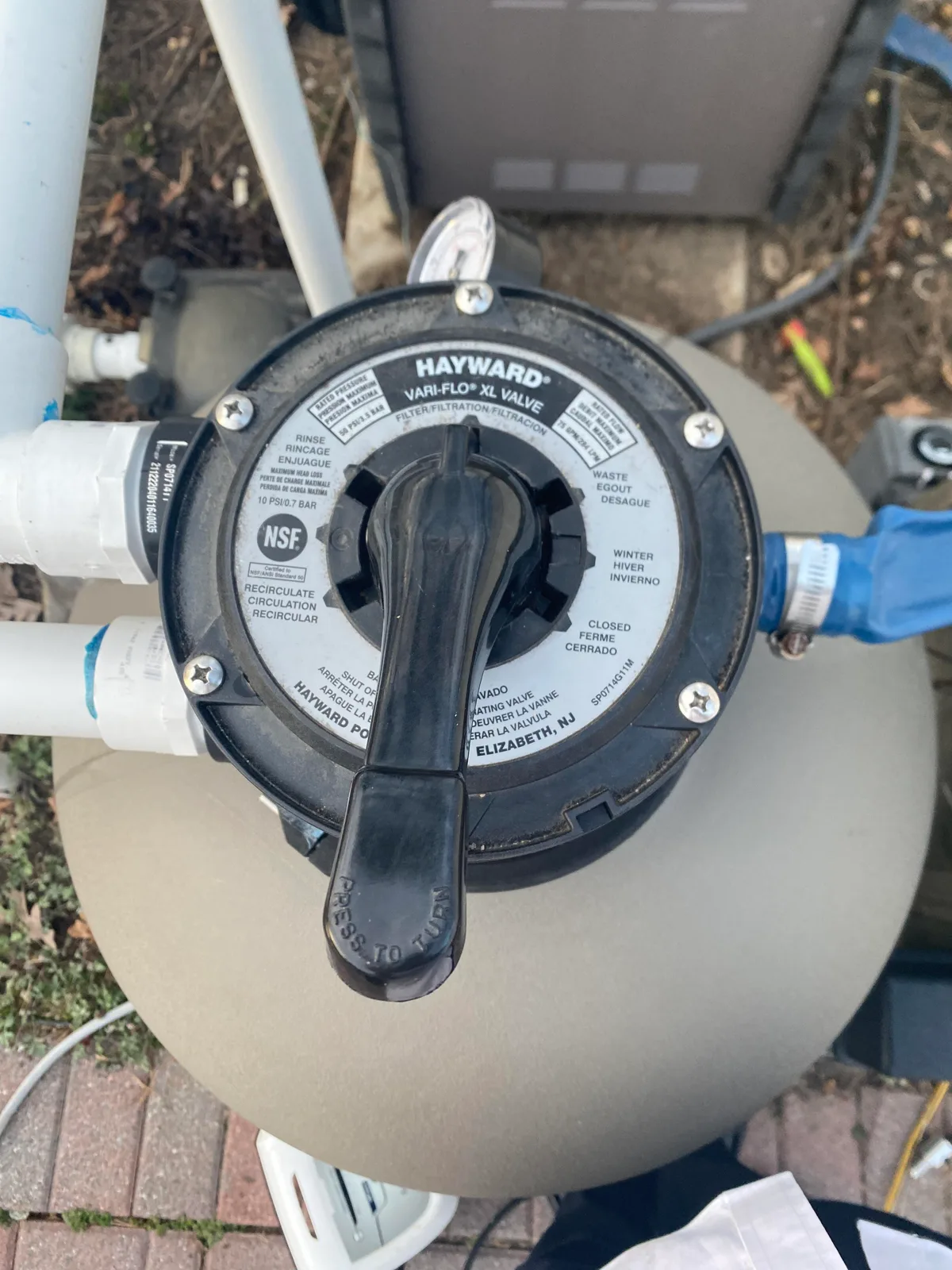 hayward above ground pool filter troubleshooting