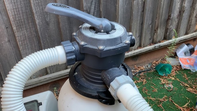 intex sand filter pump low flow